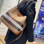 Sophisticated Plaid Tote Bag