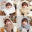 Cuddly Bear Ear Hat, Scarf & Gloves Set