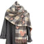 Fashionable Mickey Cashmere-Feel Wrap