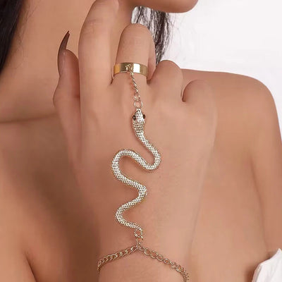 Snake Shaped Finger Bracelet