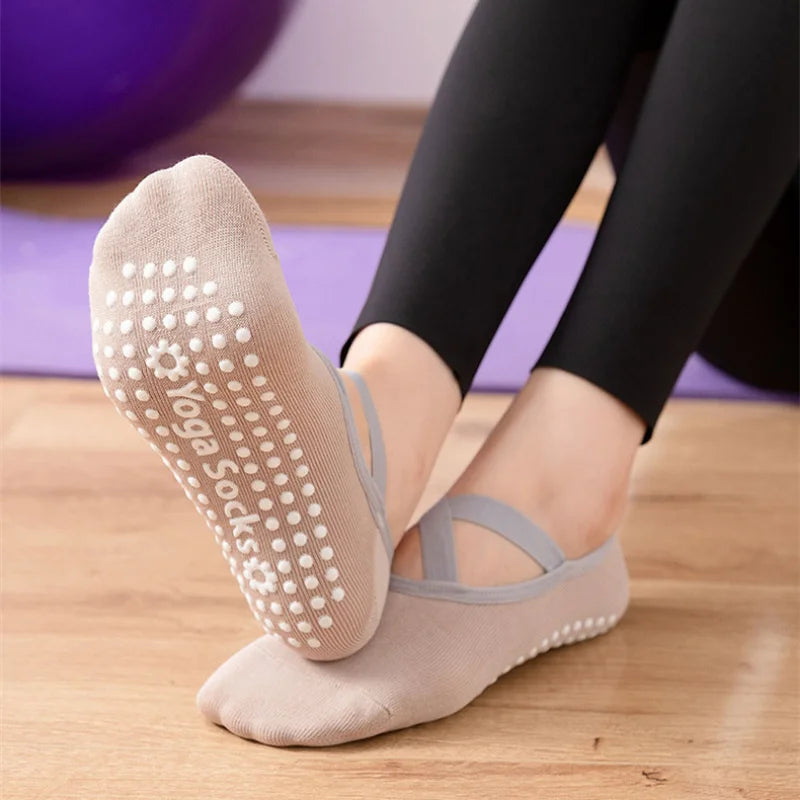 Silicone Grip Anti-Slip Yoga Socks