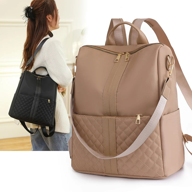 Ladies Zipper Backpack