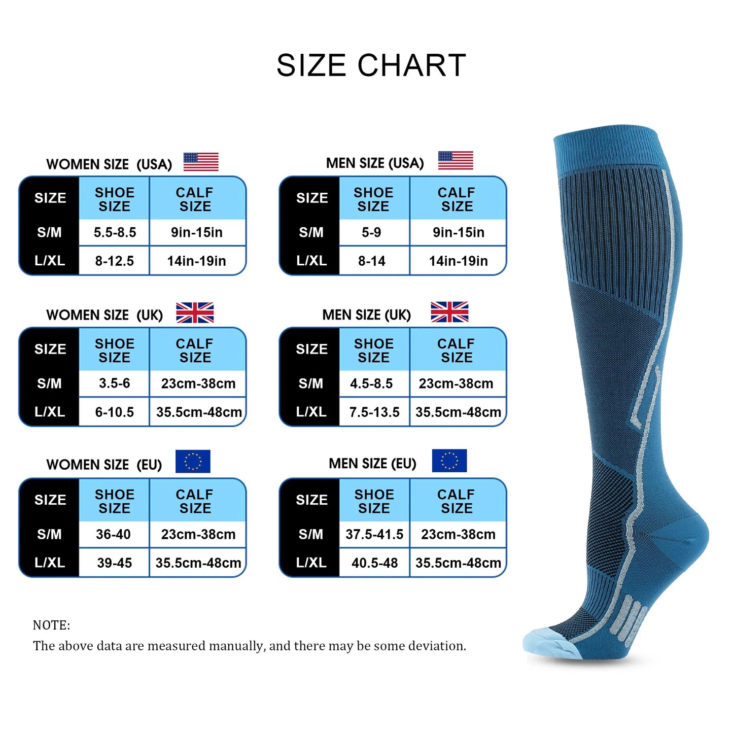 Running Compression Socks For Men/Women