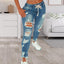 Women's Distressed Streetwear Jeans