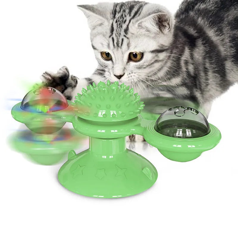 Whirlygig Interactive Turntable Toy For Cats