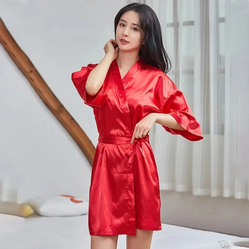 Blissful Silk Lounge Robe