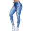 Women's Distressed High Waist Skinny Jeans