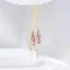 Long Drop Crystal Earrings