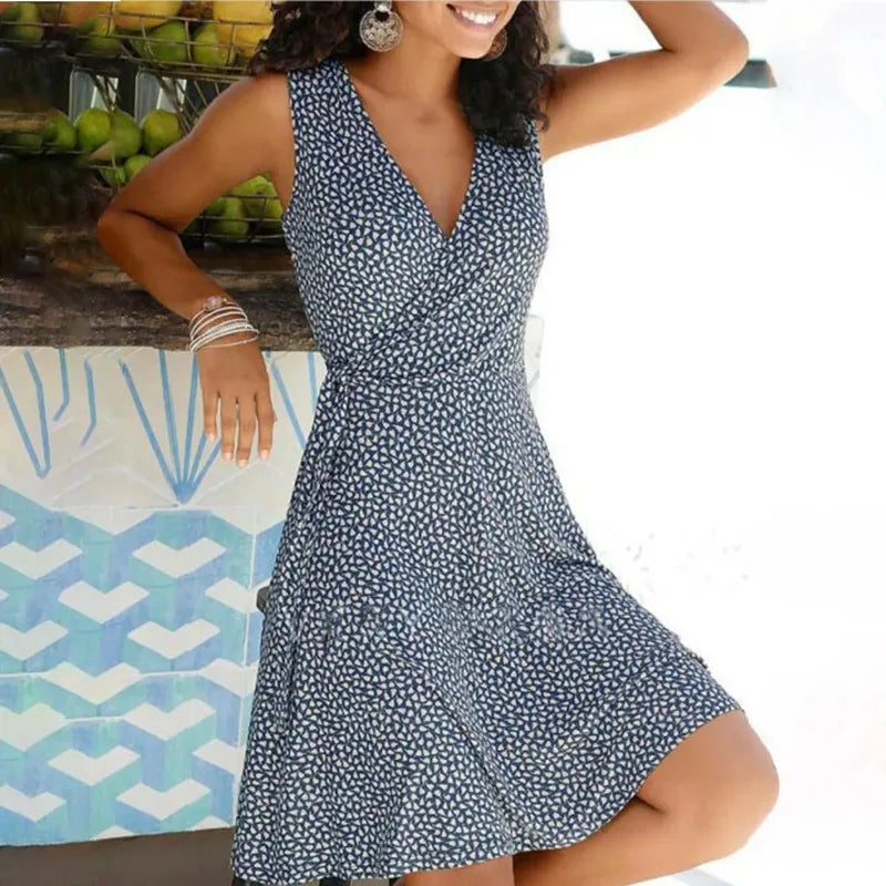 Garden Party Wrap Dress