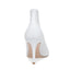 Women's Crescent Cutout Pointed Toe Stiletto Ankle Boots