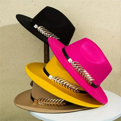 Ladies Western Look Hat
