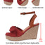 Sunset Bow Wedges