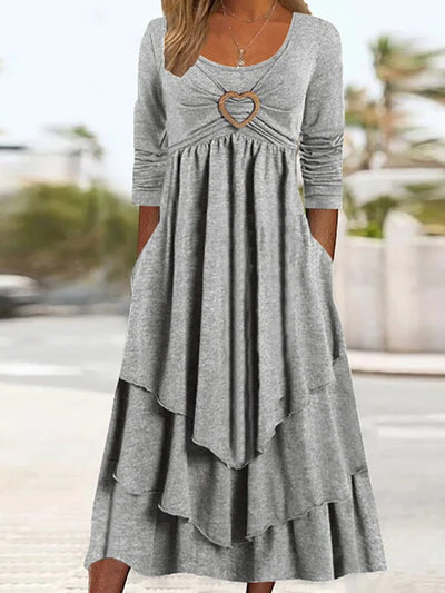 Elegant Office Midi Dress