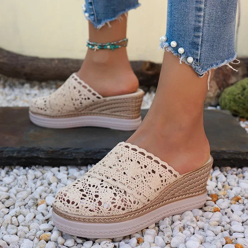 Lace & Grace Slip-Ons