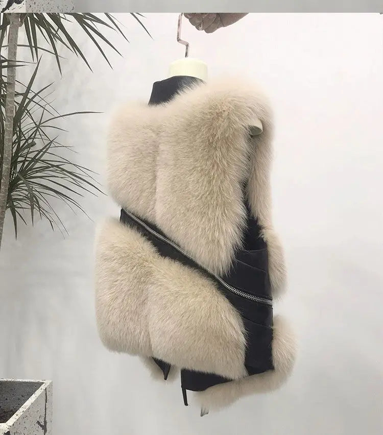 Fashion-Ready Faux Fur Vest