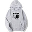 Cute Dog Paw and Heart Shape Print Hoodies