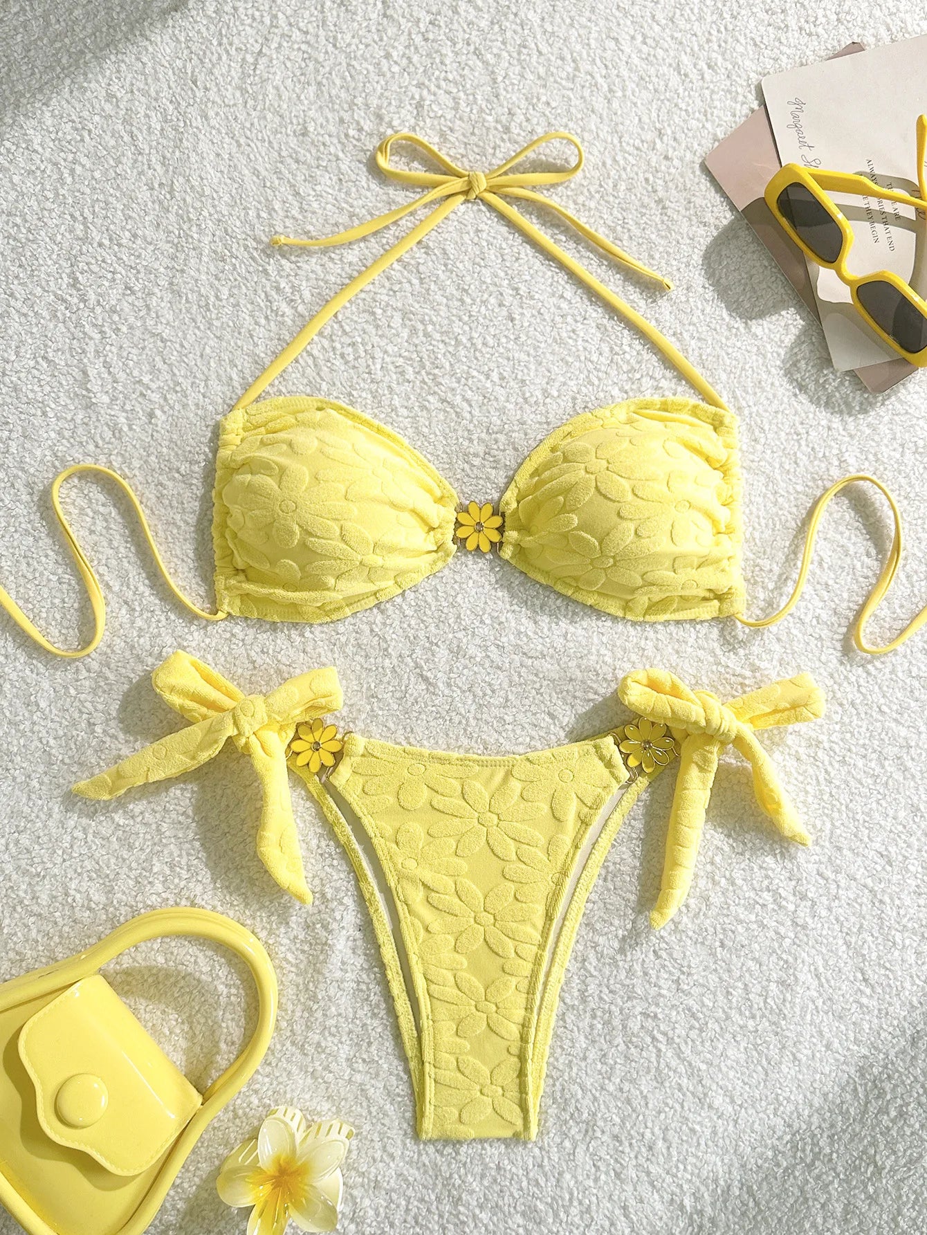 Sunshine Blossom Bikini Set