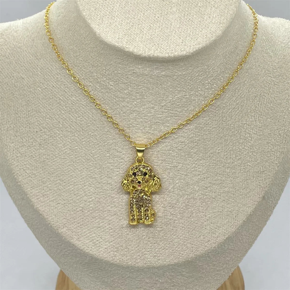 Poodle Love Pendant