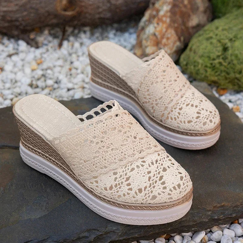 Lace & Grace Slip-Ons