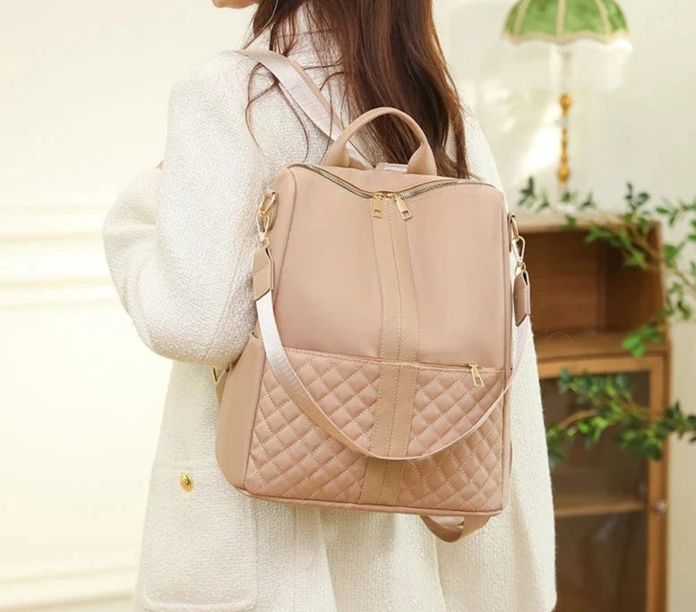 Ladies Zipper Backpack