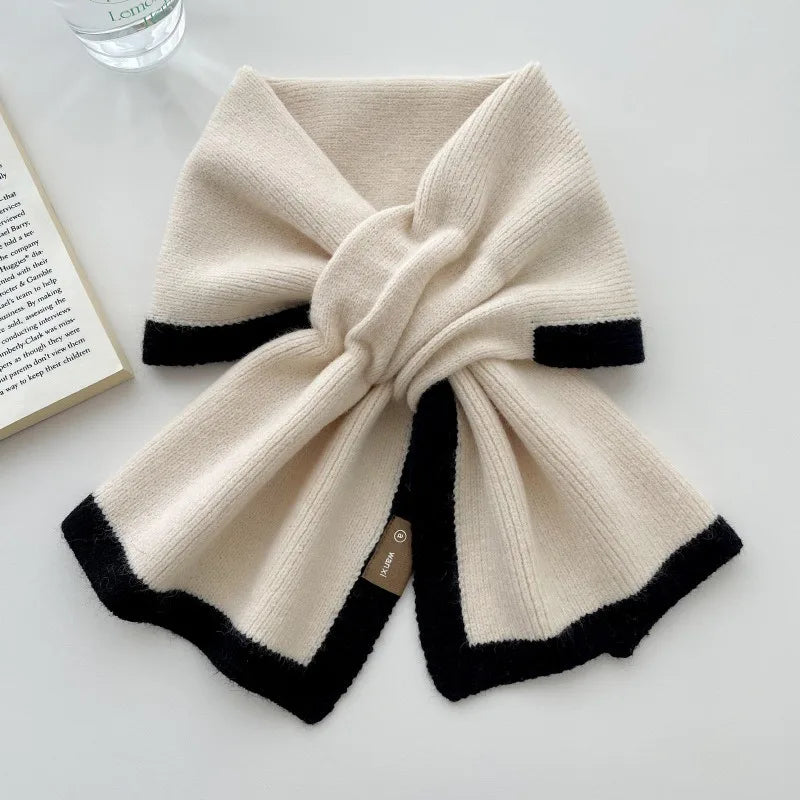 Fashionable Knit Circle Scarf