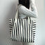 Stripe Society Tote