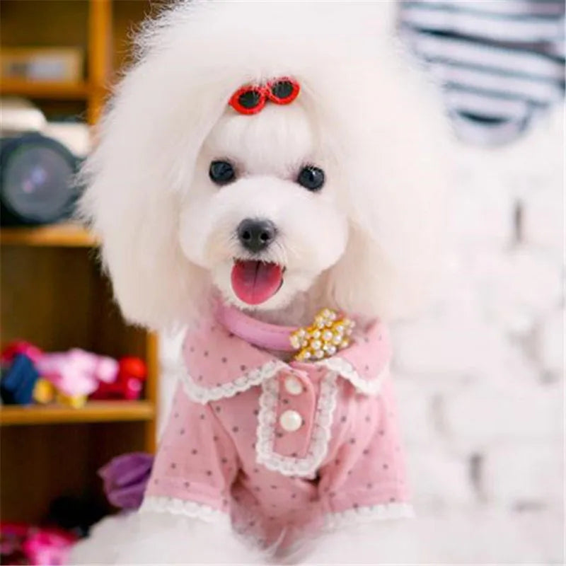 Heart Sunglasse Hairpins For Dogs