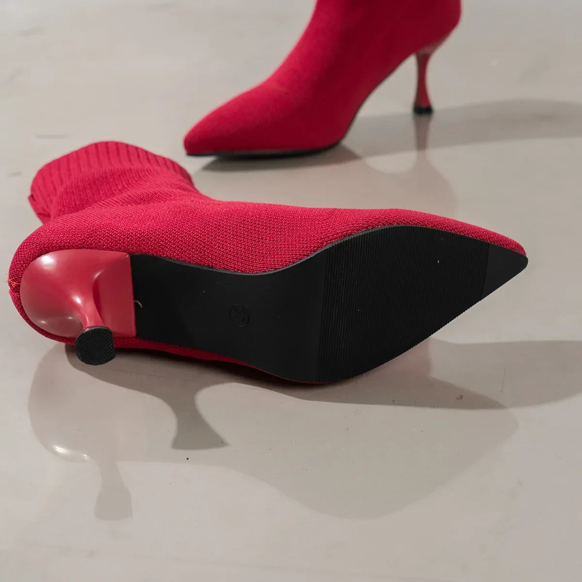 Women's Elastic Sock Boots
