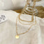 Women's Layered Necklace With Pendant