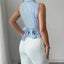 Blue RSVP Top