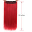 24-Inch Clip-In Straight Hair Extensions