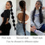 Braided Ponytail Hair Extension