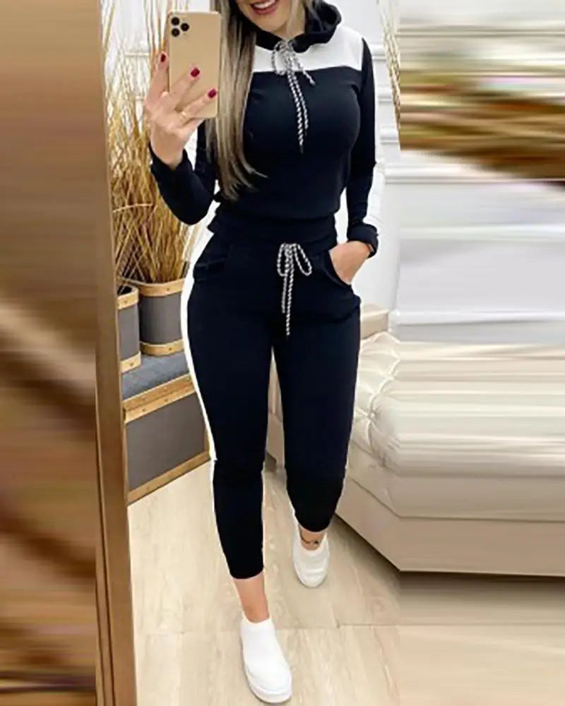 Two Piece Leisure Sports Suit