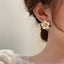 Gardenia Flower Earrings