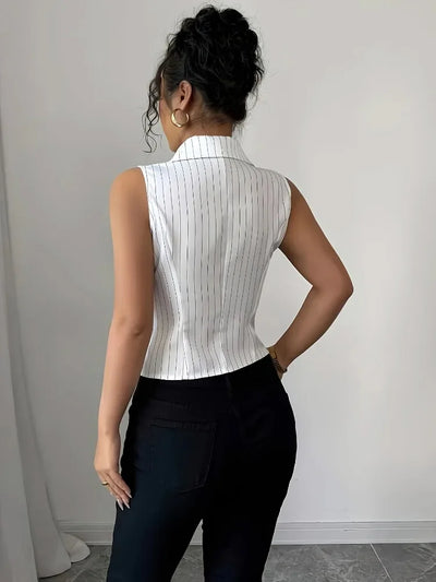 Clocked In Chic Top
