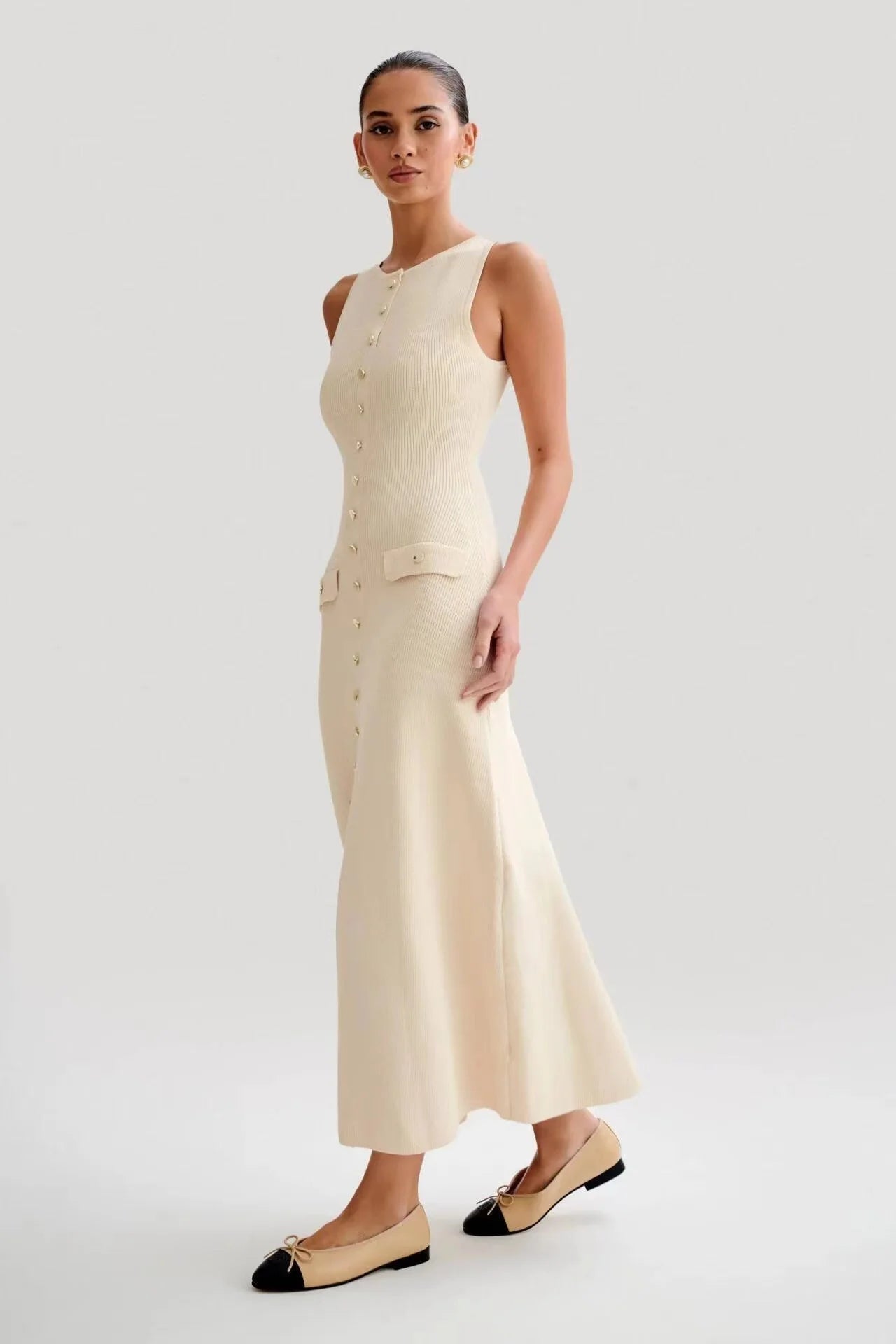 Classic Single-Breasted Maxi