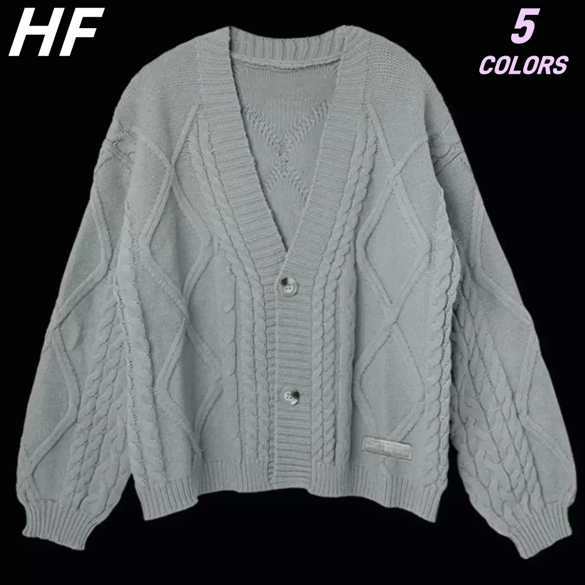 Size S-3XL Solid Casual Long Sleeve Cardigans