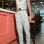 Relaxed High Waist Vest and Pants Set