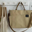 Multi-Pocket Large-Capacity Canvas Tote