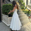 Deep V Halterneck Large Hem Dress