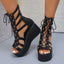 Midnight Rebel Wedges