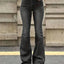 Women Flare Stretch Moustache Jeans