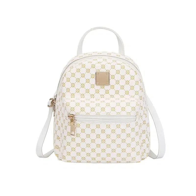 Trendy Geo Pattern Backpack