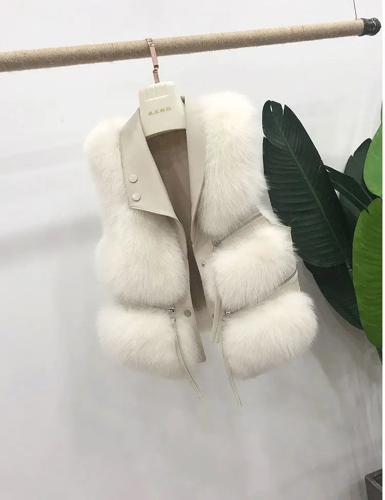 Fashion-Ready Faux Fur Vest