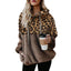 Leopard Montage Thermal Hooded Sweatshirt