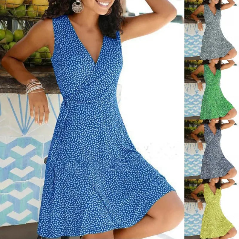 Garden Party Wrap Dress