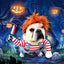 Deadly Doll Novelty Pet Costume