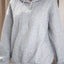 Women's Hooded Pullover Sweatshirt - Slim Fit