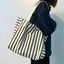 Stripe Society Tote