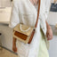 Women's Woven Small Square Handbag